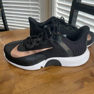 Women's Nike Court Air Zoom GP Turbo 'Black Metallic Red Bronze'